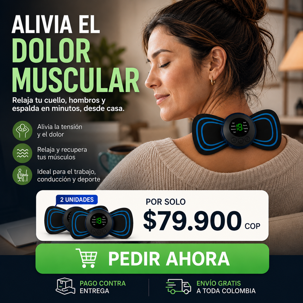 Masajeador EMS - Alivio profesional