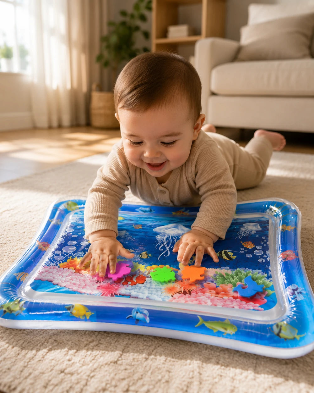 Tapete de Agua Interactivo Antiderrame