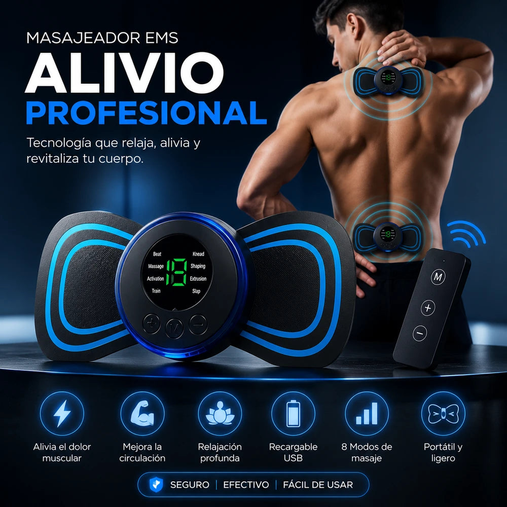 Masajeador EMS - Alivio profesional