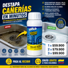 Polvo Limpiador Desatascador de Tuberías
