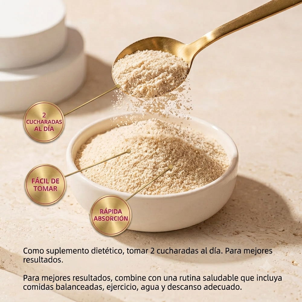 Colágeno Multifuente con Biotina y Ácido Hialurónico